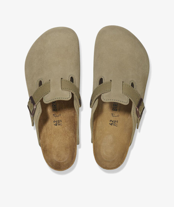 Birkenstock - Boston Suede Can LEVE