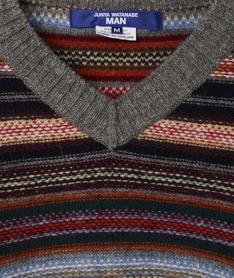 Junya Watanabe MAN - Men's V-Neck Sweater