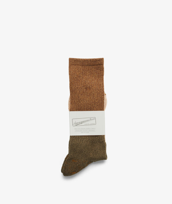 Anonymous Ism - MOC Pile Crew Socks