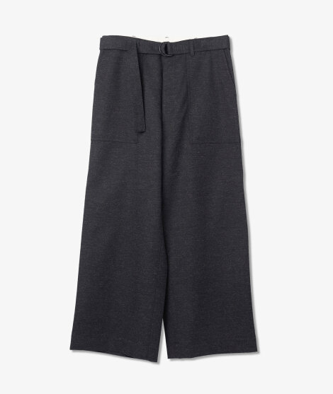 Comme Des Garcons Homme - Woolen Wide Fatigue Pants