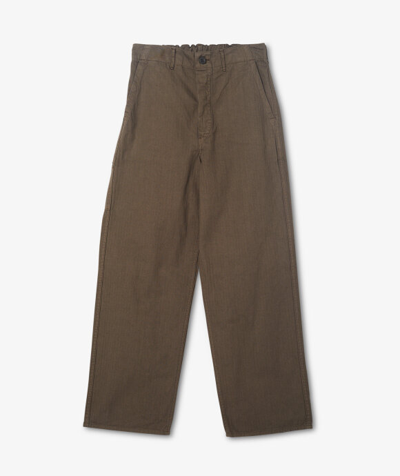 orSlow - Wide Fit French Work Pants