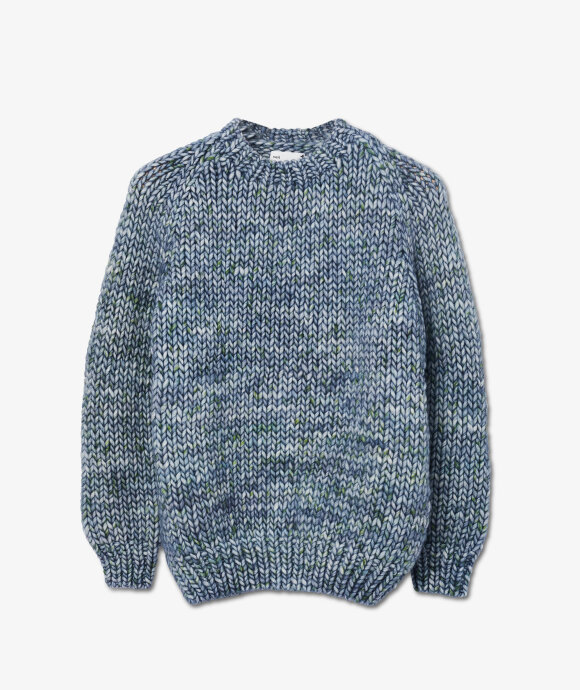 TS(S) - Hand Knit Crew Neck Sweater