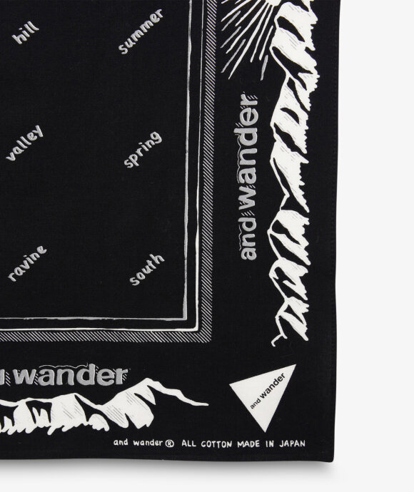 And Wander - Reflective Words Bandana