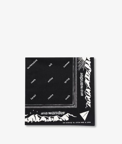 And Wander - Reflective Words Bandana