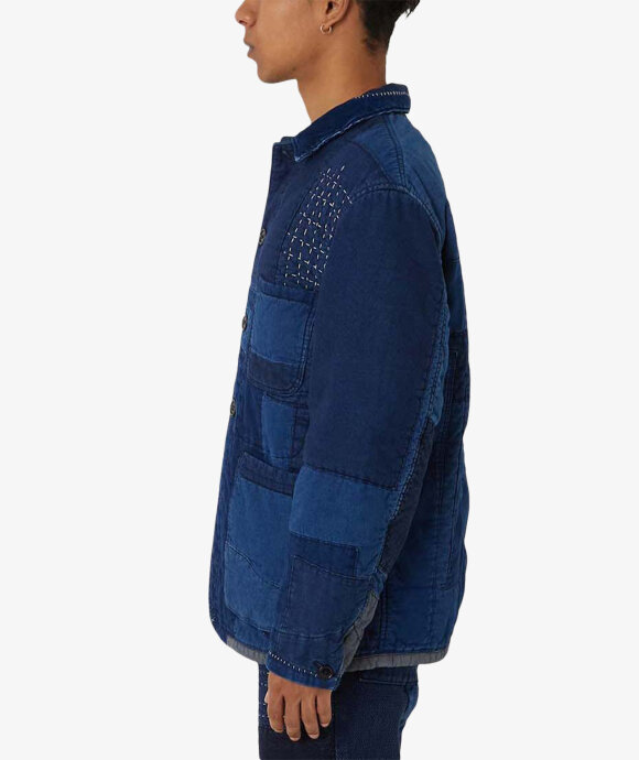 Blue Blue Japan - WOVEN -NENRIN- PADDED  COVERALL JACKET