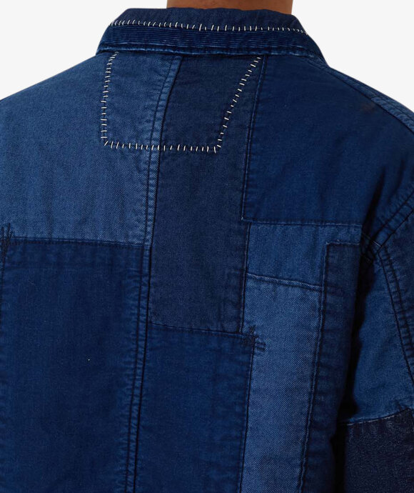 Blue Blue Japan - WOVEN -NENRIN- PADDED  COVERALL JACKET