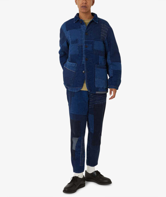 Blue Blue Japan - WOVEN -NENRIN- PADDED  COVERALL JACKET