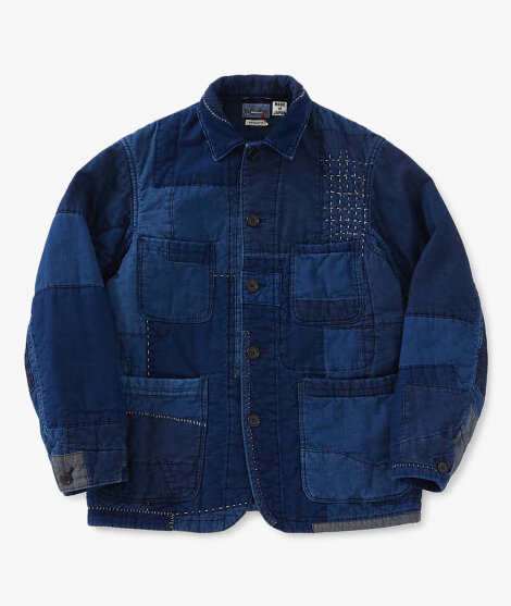 Blue Blue Japan - WOVEN -NENRIN- PADDED  COVERALL JACKET