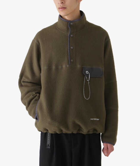 And Wander - Wool Fleece Pullover